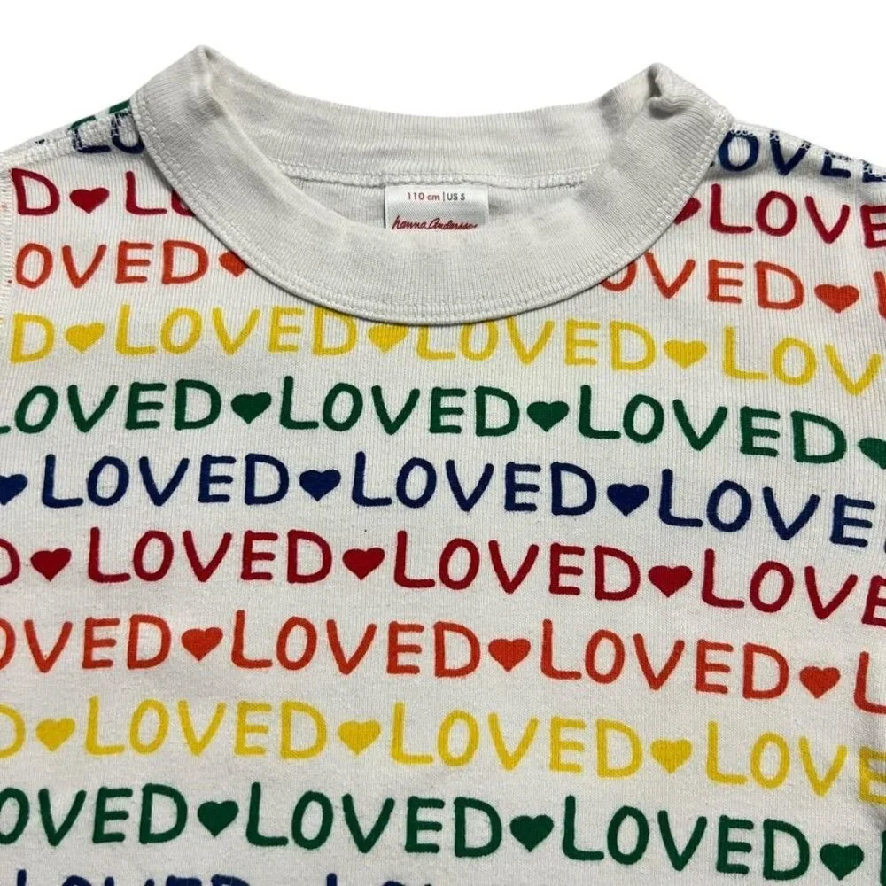 Hanna Andersson Sz 110 (5Y) Rainbow 